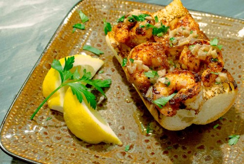 Cajun Shrimp Toast