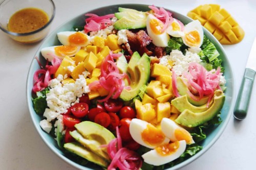 Mangocado Salmon Salad