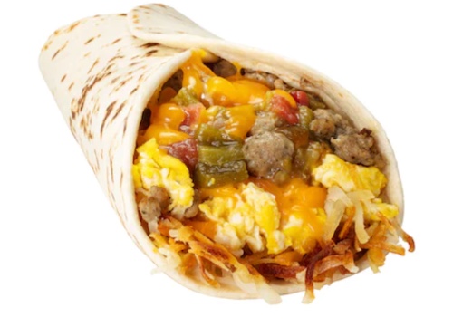 #2 Sausage Burrito