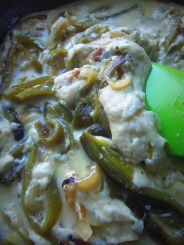 Rajas con Queso/Green Chili & Cheese