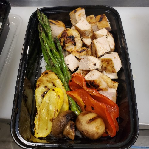 Chicken breast meal