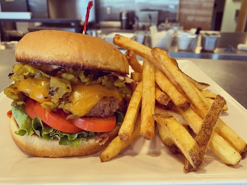 Angus Beef Burger w/Fries