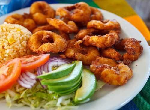 Camarones Empanizados