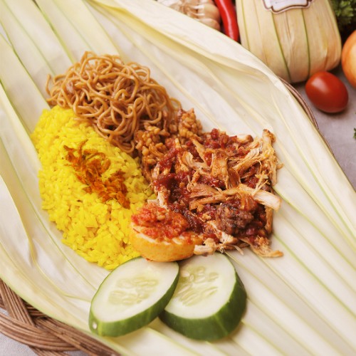 NASI KUNING WOKA AYAM PANGGANG SPECIAL