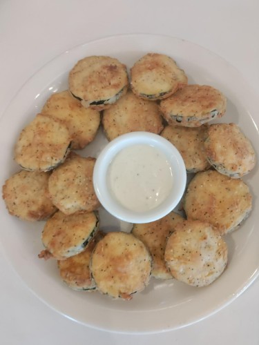 Fried Zucchini with Ranch