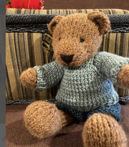 Handmade Stuffed Animal Bear Cub Toy