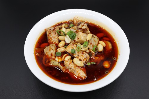 A19. Dried Bone in Chicken with Chili Sauce 口水鸡