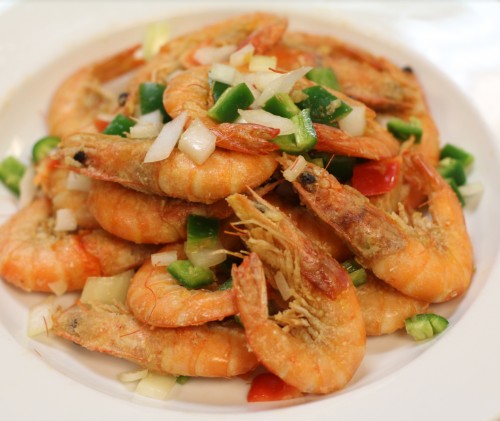 Salted and Peppered Shrimp 椒盐虾