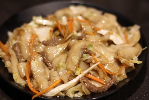 Beef Stir-fried Noodle 牛肉炒面