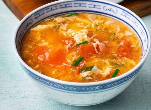 Tomato Egg Drop Soup 番茄蛋汤