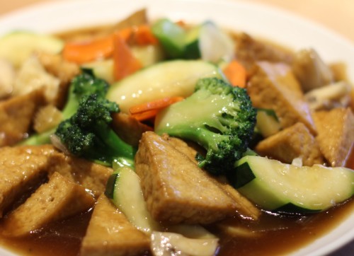 Veggie Tofu Delight 时蔬炒豆腐