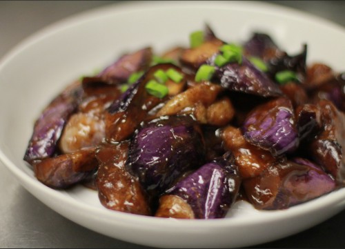 Eggplant with Hoisin Sauce 酱烧茄子
