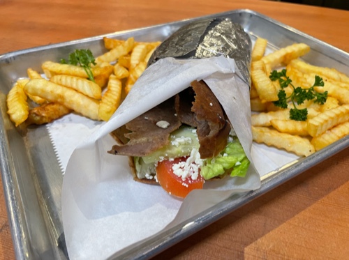 Lamb Gyro Sandwich