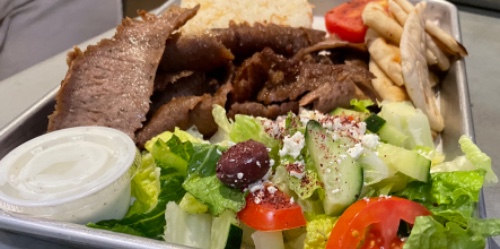 Lamb Gyro Plate