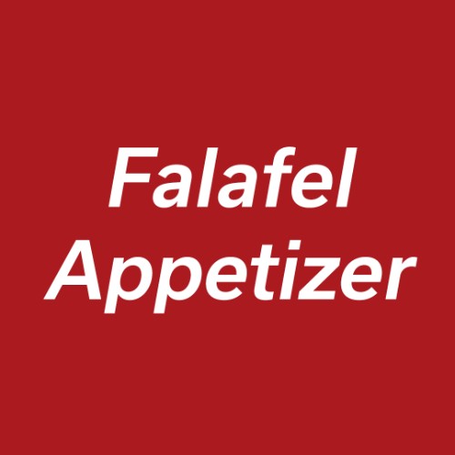 Falafel Appetizer