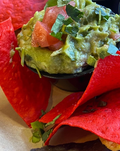 Fresh Guacamole and Tortilla Chips