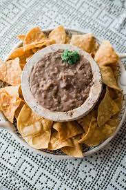 Side of Beans and Chips