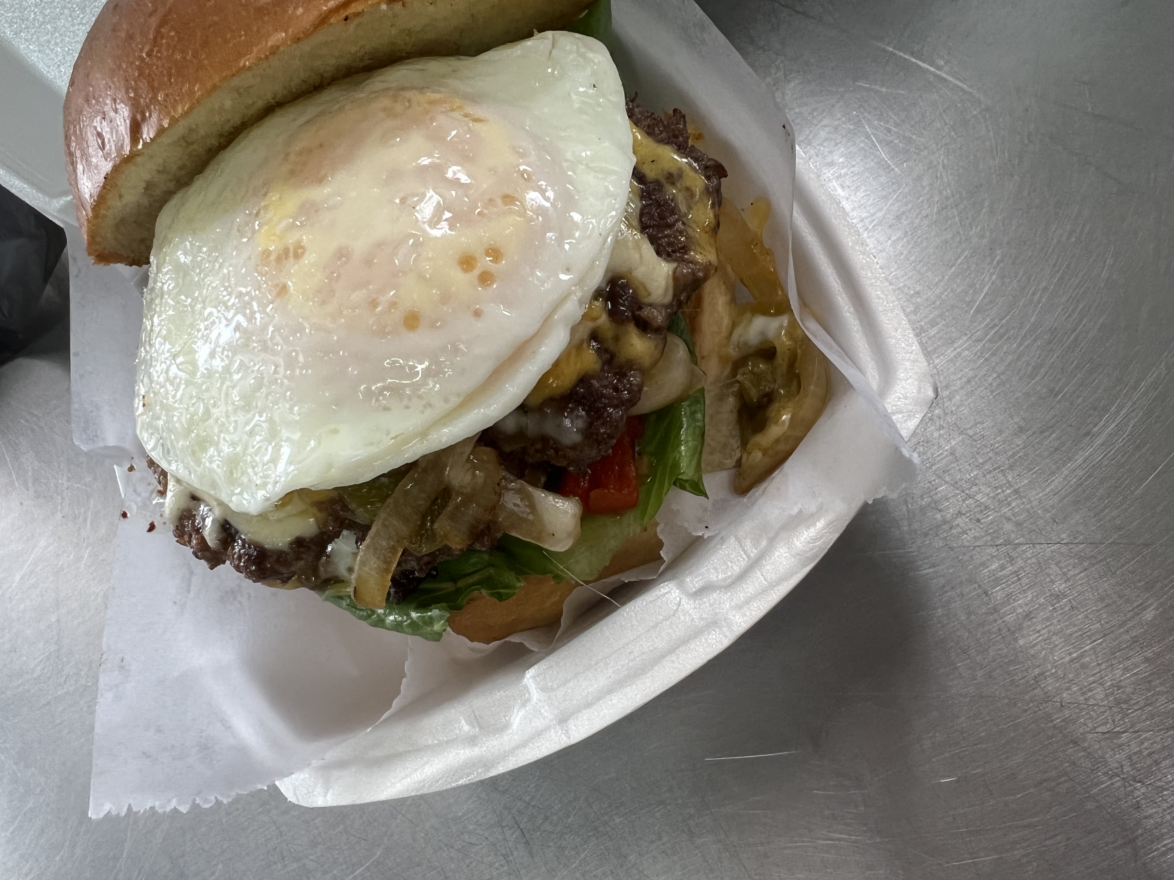 Smokehouse burger combo