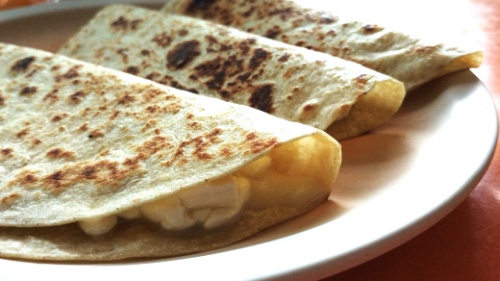 Quesadilla  con guisado