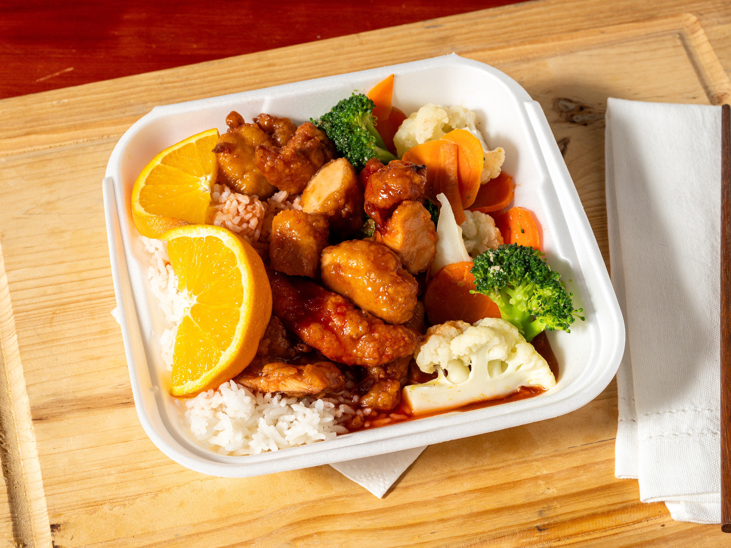 Orange chicken