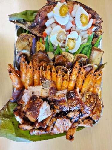 Luau Boodle Half Party Tray Feast (Special Order)
