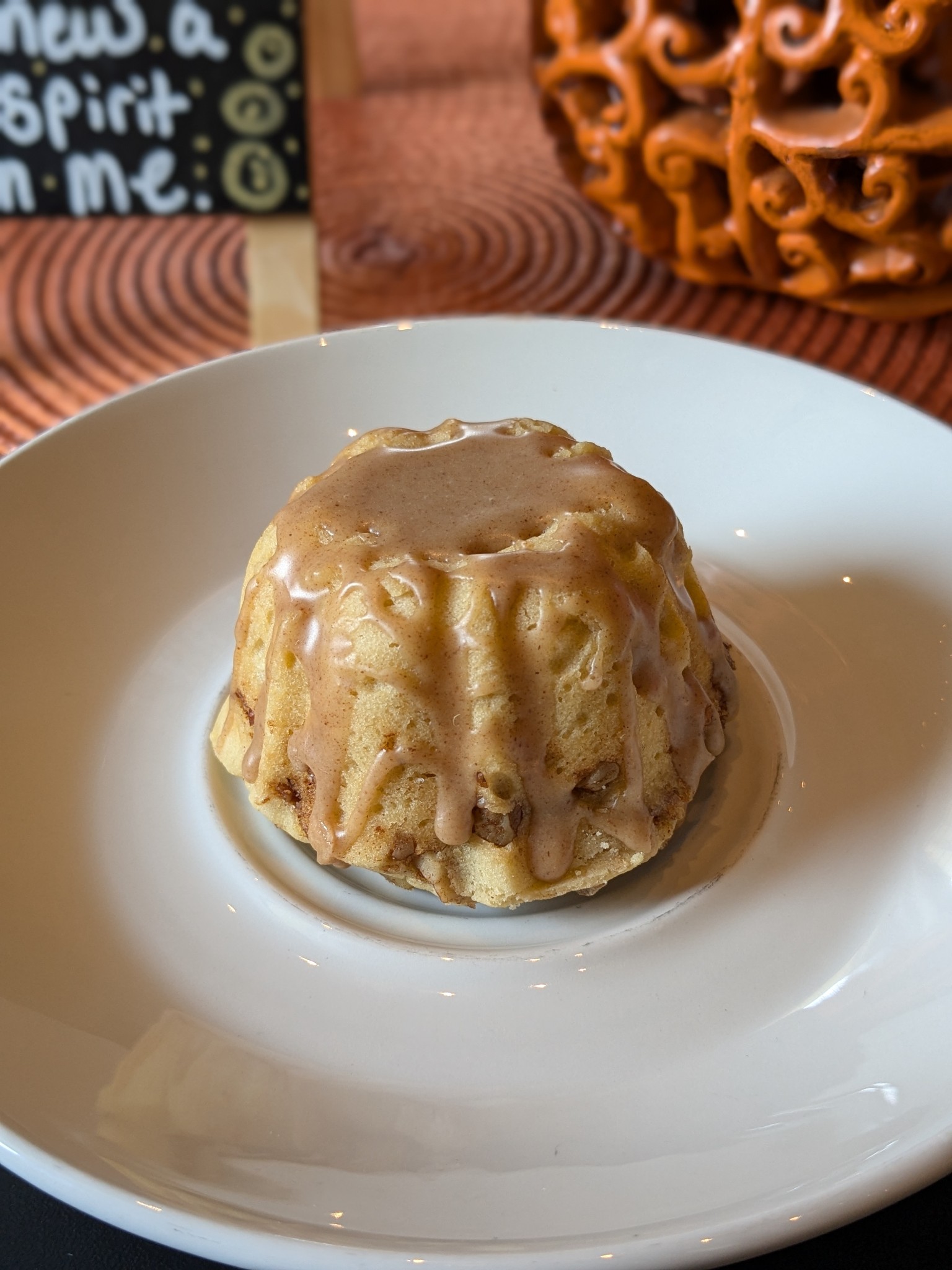 Mini Autumn Spice Bundt Cake