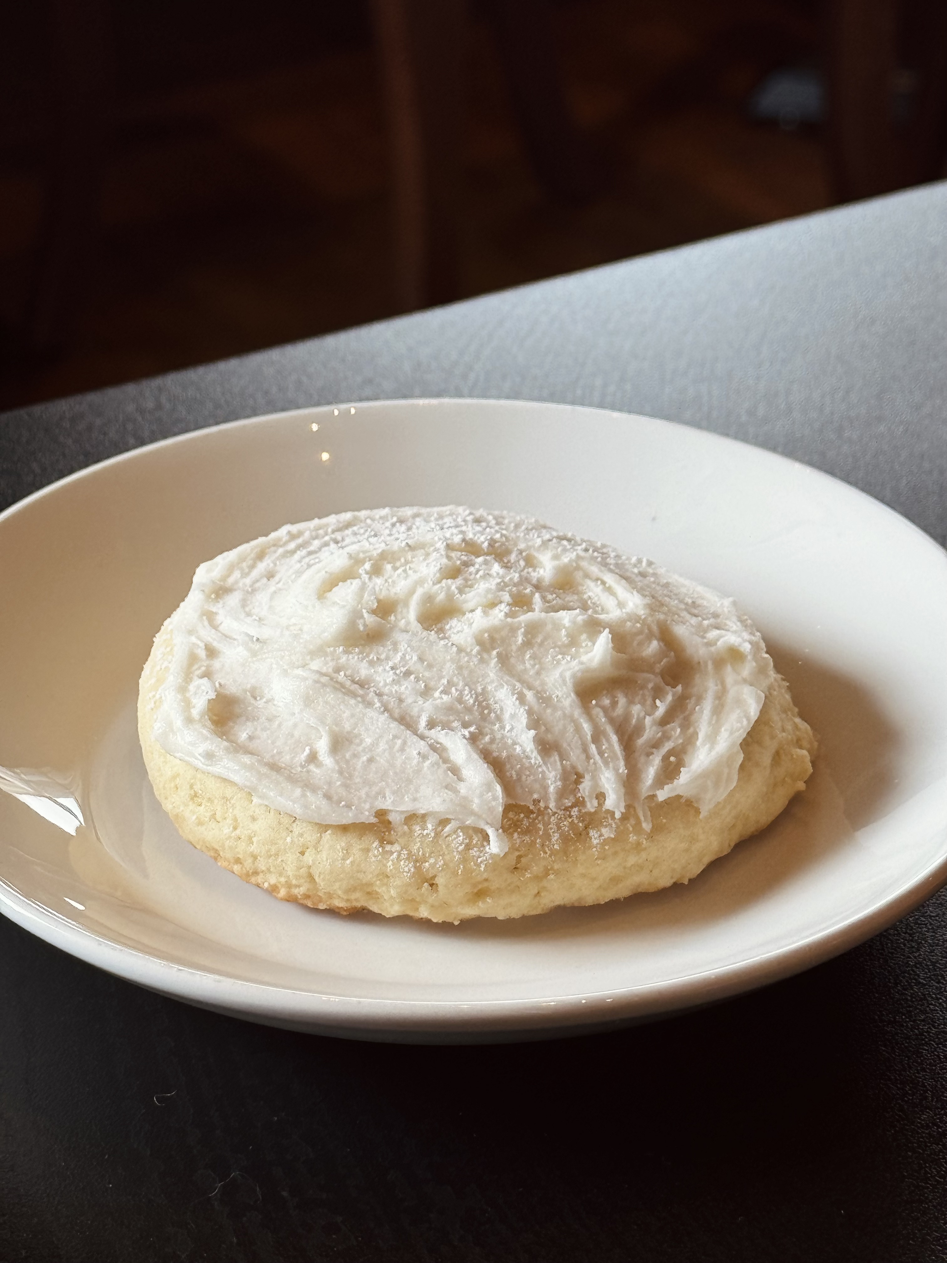 Sugar Cookie with Vanilla Buttercream Frosting