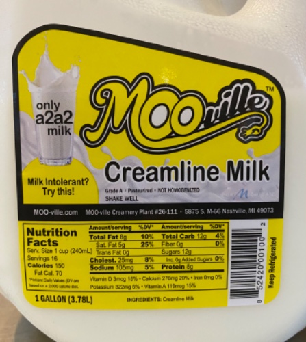 Moo-Ville White Milk