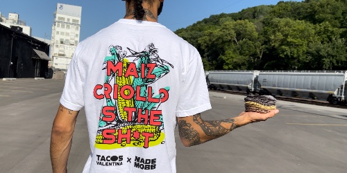 Tacos Valentina X Made Mobb T-shirt! (Large)