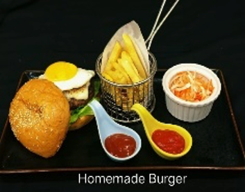 Home Made Beef Burger