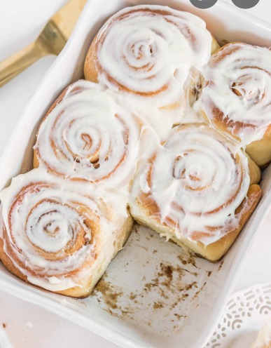6 pack cinnamon rolls