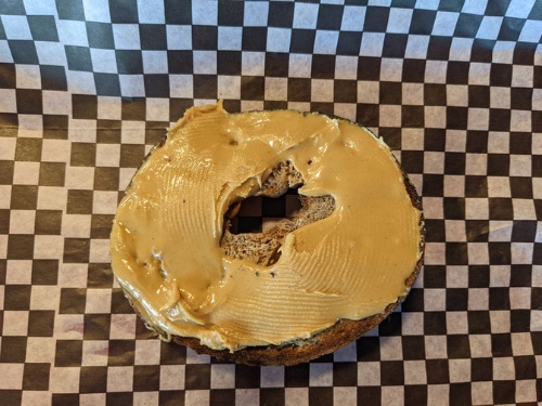 Bagel with PB