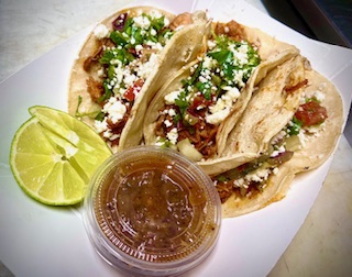 (x3) Carne Adovada Tacos