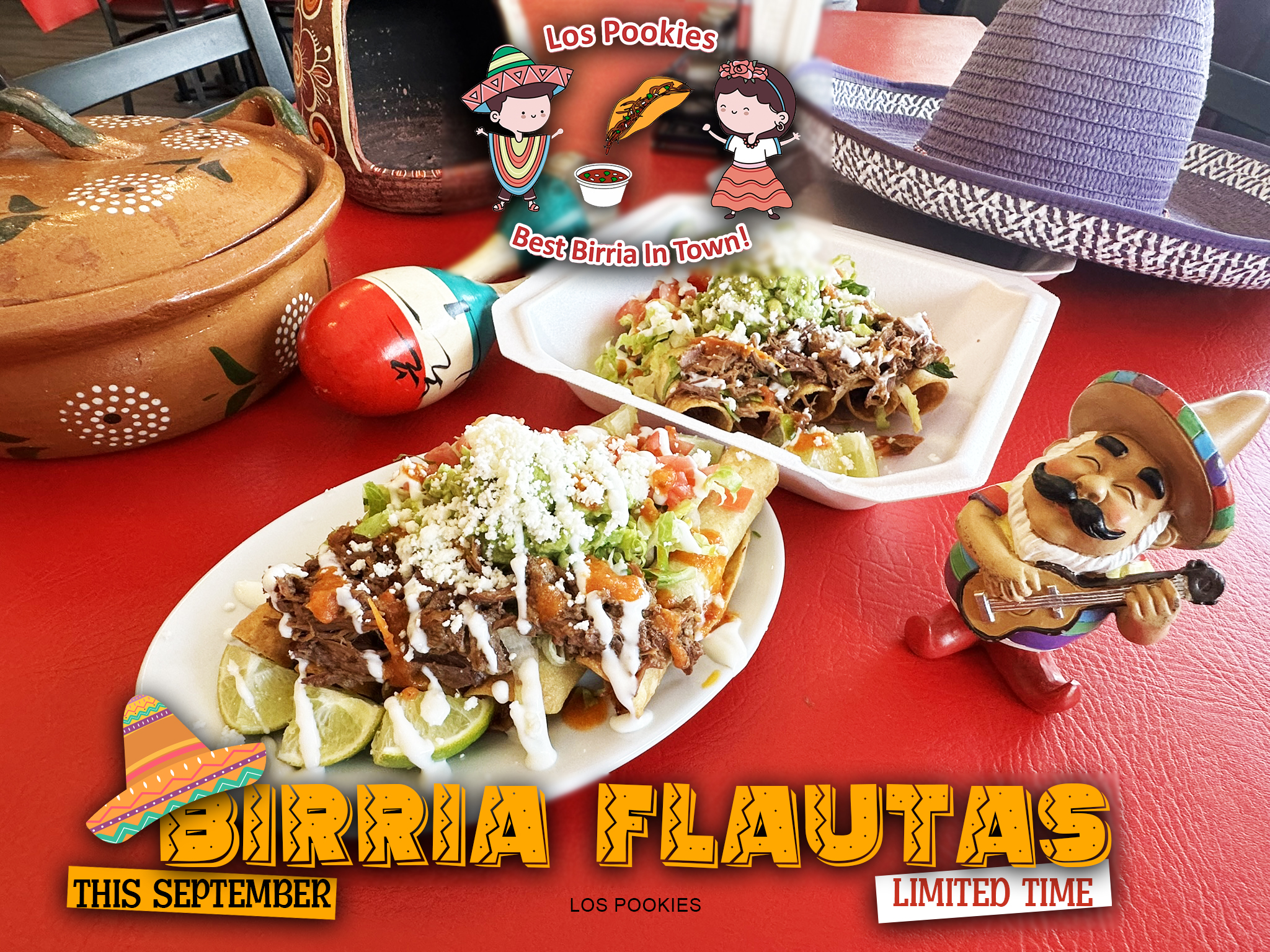 Birria Flautas