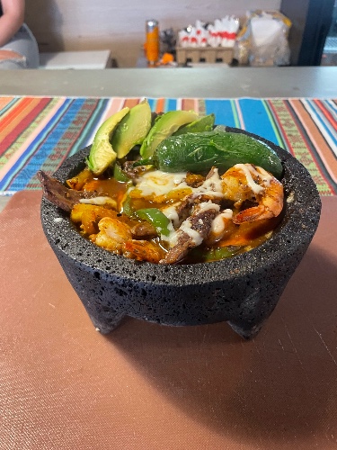 Chicken Fajita Molcajetes