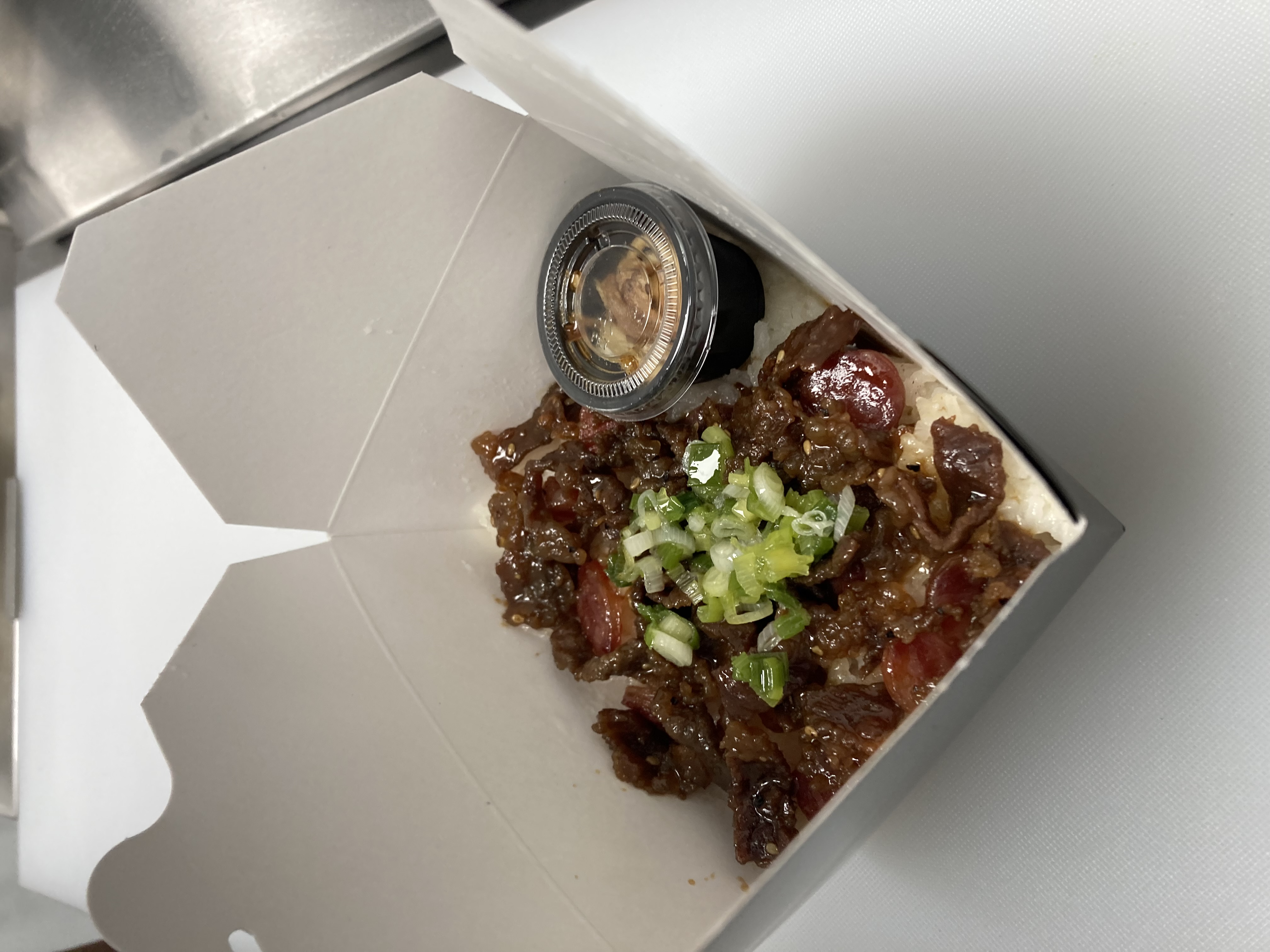 Xôi Mặn (Sticky Rice and Meat/Protein)