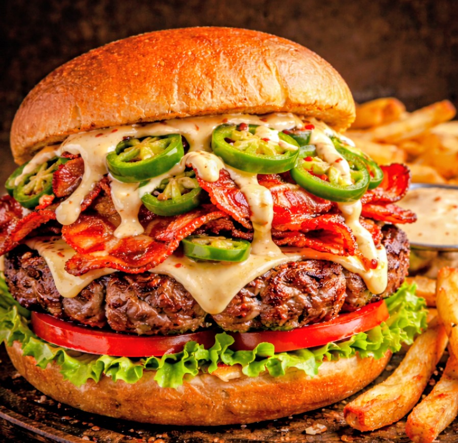 Jalapeño Fire Burger