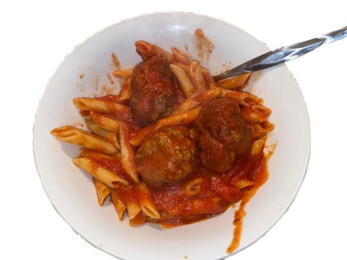 Penne With Meatballs