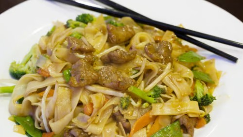 21. Chow Fun Noodle or Udon