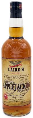 Laird's 86 Proof Straight Applejack