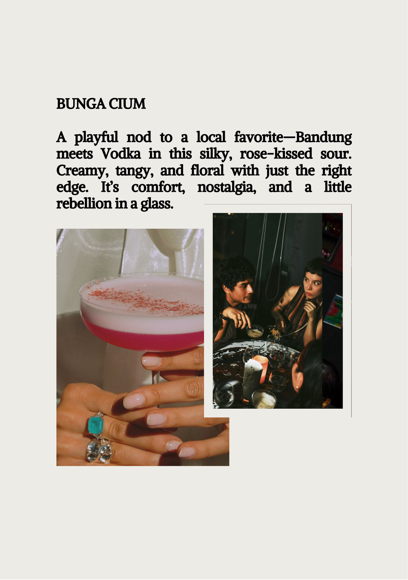 Bunga Cium (dine in)