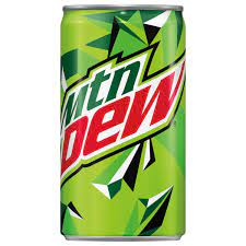 Mountain dew can