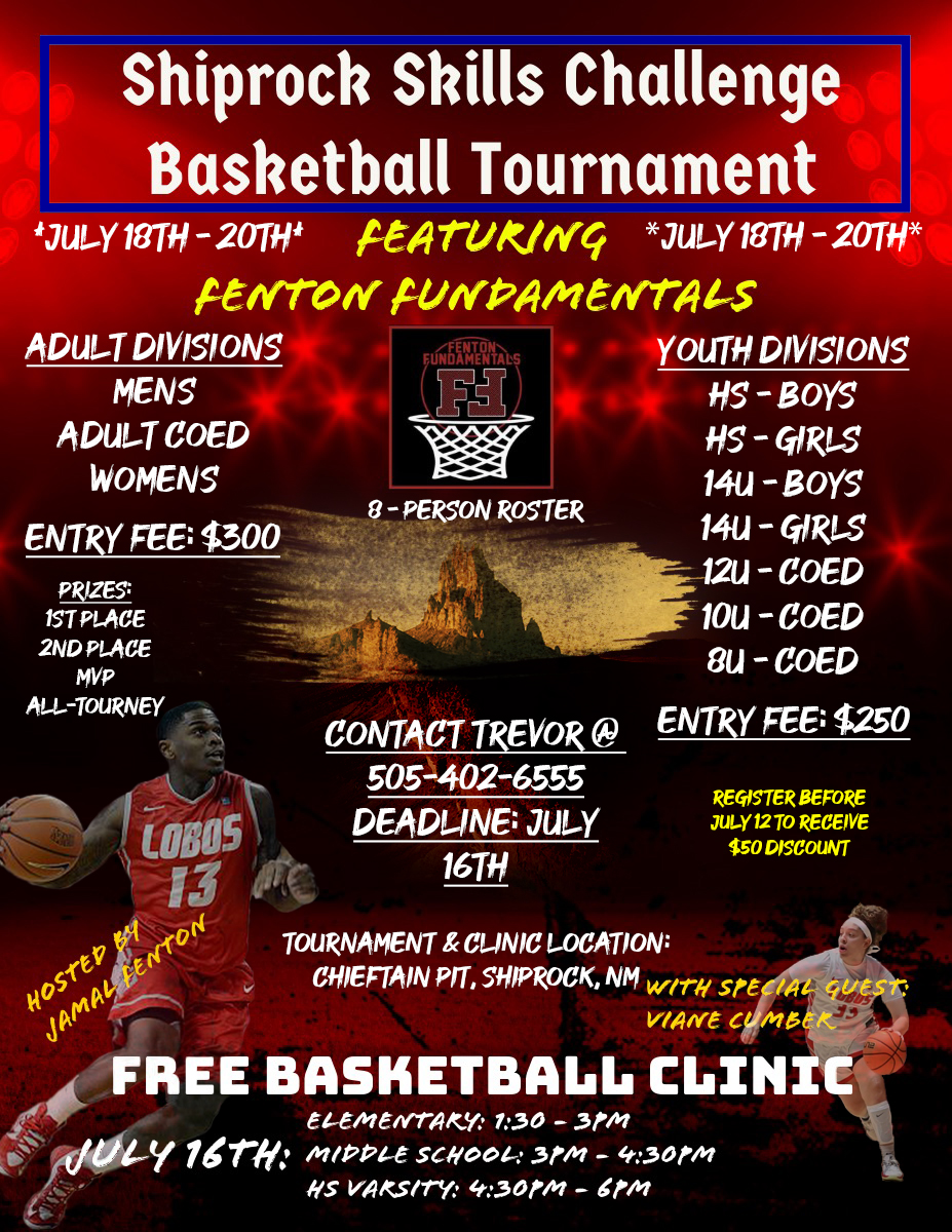 Shiprock Tourney fee