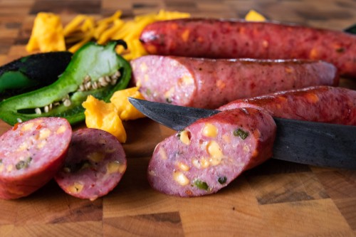 Cheddar & Jalapeno Smoked Sausage By The Link