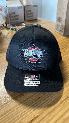 Hat: Black Trucker w/ Logo