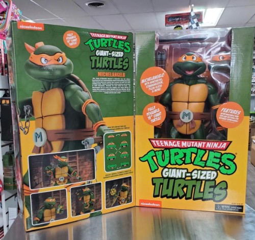 Giant Sized Ninja Turtles Michelangelo