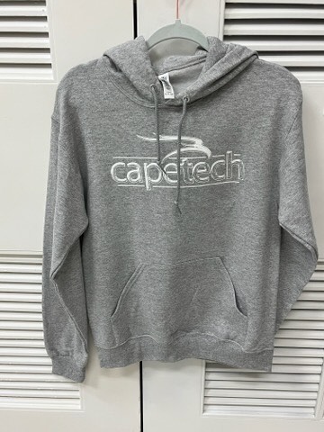 Gray Cape Tech Hoodie