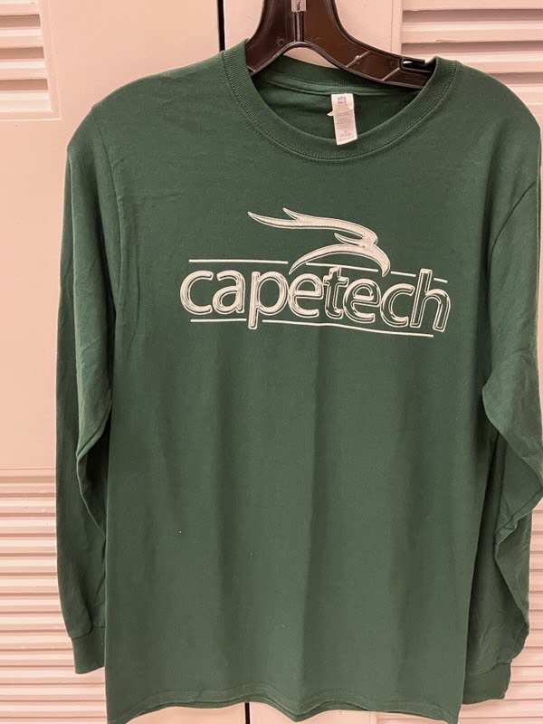 Green Cape Tech Long Sleeve Shirt-Old Logo