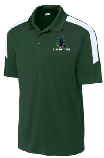 Green Cape Tech Polo with Logo