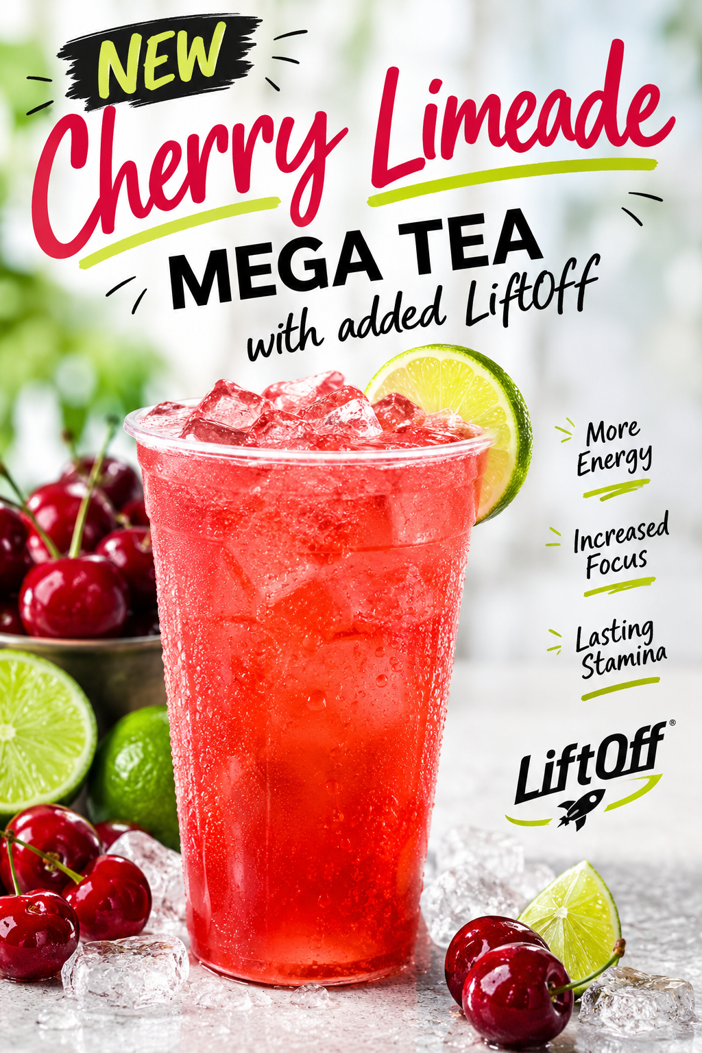 Cherry Limeade Mega Tea 🍒